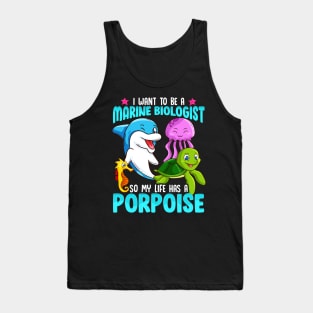 Future Marine Biologist Gift Tank Top